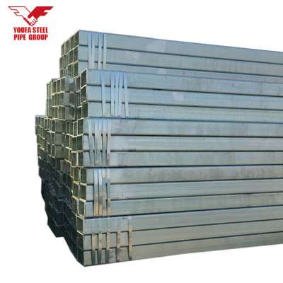 Tianjin factory steel hollow section galvanized square tube for building