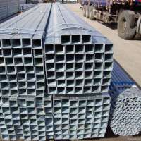 Q195-Q235 pre-galvanized hot dip galvanized steel square pipe/tube