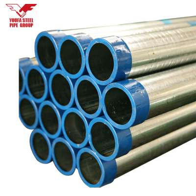 British standard BS1387  EN39 48.3mm outside diameter scaffolding pipe with threading both ends